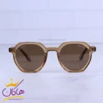 عینک آفتابی سپوری زنانه فریم چندضلعی قهوه ای 58995/5