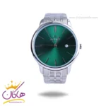 ساعت مچی سولیدا مردانه فلزی نقره ای صفحه سبز G2134/3