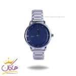 ساعت سولیدا زنانه فلزی نقره ای صفحه سورمه ای 4127/2