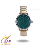 ساعت سولیدا زنانه فلزی طلایی صفحه سبز 4127/4