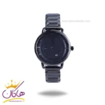 ساعت سولیدا زنانه فلزی تمام مشکی 4127/9