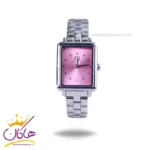ساعت مچی سولیدا زنانه فلزی نقره ای صفحه صورتی 5125/1