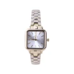 ساعت مچی سولیدا زنانه فلزی قاب مربع طلایی 6112/5