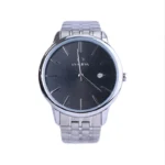 ساعت مچی سولیدا مردانه فلزی نقره ای صفحه مشکی G2134/4