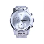 ساعت مچی سولیدا مردانه فلزی نقره ای فول دیت G2142/1