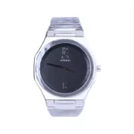 ساعت مچی سولیدا مردانه فلزی نقره ای صفحه مشکی G 5117/5