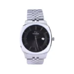 ساعت مچی سولیدا مردانه فلزی قاب مربع صفحه مشکی G 6113/4