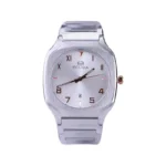 ساعت مچی سولیدا مردانه فلزی قاب مربع نقره ای G 6123/10