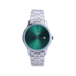 ساعت مچی سولیدا زنانه فلزی نقره ای صفحه سبز L2134/3