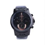 ساعت مچی سولیدا مردانه فلزی مشکی فول دیت G 2142/13