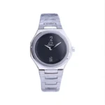 ساعت مچی سولیدا زنانه فلزی نقره ای صفحه مشکی L 5127/5