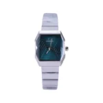 ساعت مچی سولیدا زنانه فلزی صفحه چندضلعی سبز L 6122/5