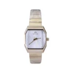 ساعت مچی سولیدا زنانه فلزی قاب چندضلعی طلایی L 6122/9