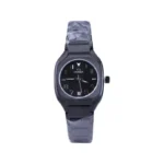 ساعت مچی سولیدا زنانه فلزی قاب مربع مشکی L 6123/11