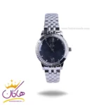 ساعت سولیدا زنانه استیل نقره ای صفحه مشکی S4139/3