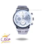 ساعت مچی سولیدا مردانه فلزی نقره ای فول دیت G2141/1