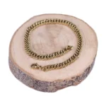 دستبند مردانه استیل کارتیه طلایی 0049/2