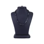 زنجیر استیل مردانه کبریتی مشکی 4001/2