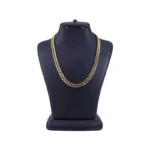 زنجیر مردانه طلایی کارتیر استنلس استیل 4008