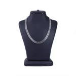 زنجیر استیل کارتیر مردانه نقره ای 4015/1