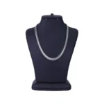 زنجیر استیل مردانه هرینگبون نقره ای 4020