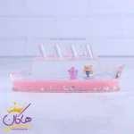 جاقلمی آکواریومی طرح کشتی صورتی | 7211/1