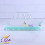 جاقلمی آکواریومی طرح کشتی سبزآبی | 7211/2