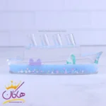 جاقلمی آکواریومی طرح کشتی آبی | 7211/7