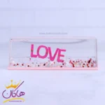 شناور دکوری اقیانوس طرح لاو صورتی | 7213/1