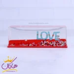 شناور دکوری اقیانوس طرح لاو قرمز آبی | 7213/8