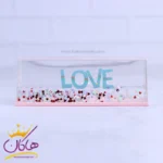 شناور دکوری اقیانوس طرح لاو سبز صورتی | 7213/9