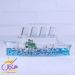 جاقلمی آکواریومی طرح کشتی تایتانیک | 7217/5