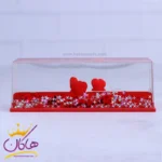 اکواریوم ژله ای قلب معلق قرمز | 724/1