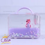 جاخودکاری رومیزی مدل کیف معلق بنفش | 727/3