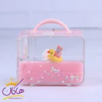 جاخودکاری رومیزی طرح کیف معلق صورتی | 727/4