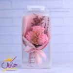 باکس طلقی دسته گل صورتی 7785/2