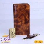 ست کیف کتی چرم و فندک و جاکلیدی 8829/1