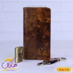 ست کیف کتی چرم و فندک و جاکلیدی 8831/2