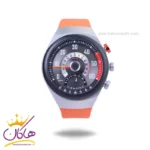 ساعت مچی تی انجین مردانه بند رابر نارنجی مدل کیلومترشمار EP4090V01
