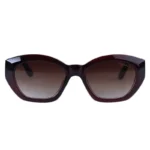 عینک آفتابی ورساچه زنانه فریم پروانه ای قهوه ای 27128/2