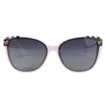 عینک آفتابی ورساچه زنانه فریم کرم پلاریزه p 2326/2