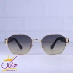 عینک آفتابی ورساچه زنانه فریم فلزی طلایی 1251/2