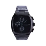 ساعت مچی ویتوریا مردانه فلزی صفحه مربع مشکی VT 3185/1