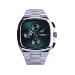 ساعت مچی ویتوریا مردانه فلزی صفحه مربع سبز VT 3185/5