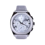 ساعت مچی ویتوریا مردانه فلزی تمام نقره ای VT 3406/1