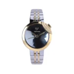 ساعت مچی ویتوریا زنانه فلزی صفحه نقره ای آینه ای VT 3410/3