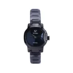 ساعت عقربه ای ویتوریا زنانه فلزی مشکی صفحه آینه ای VT 3411/5