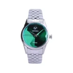 ساعت مچی ویتوریا زنانه فلزی نقره ای صفحه سبز VT 3415/2