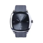 ساعت مچی ویتوریا مردانه بند رابر طوسی قاب مربع VT 3416/1