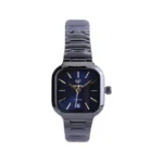 ساعت مچی ویتوریا زنانه فلزی دودی صفحه مربع آبی VT 3442/1